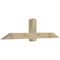 Ekena Millwork Eugene Rough Sawn Timber Gable Bracket, Douglas Fir, 84"W x 21"H x 6"D x 6"F, 6/12 Pitch GBW084X21X0606EUG00RDF - alternate 5